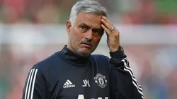 BIEN AZULGRANA. A José Mourinho le salió un hijo fanático a flor de piel del Barcelona.