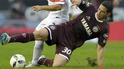 Marcone es uno de los jugadores más importantes de Lanús, sonó para jugar en UD Las Palmas, pero no se dio su arribo por la no llegada de Almirón al cuadro español
