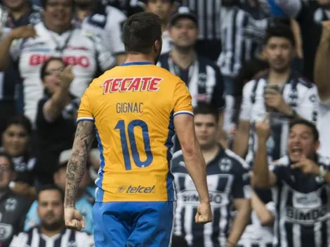Gignac le deseó "suerte" a Monterrey en Twitter
