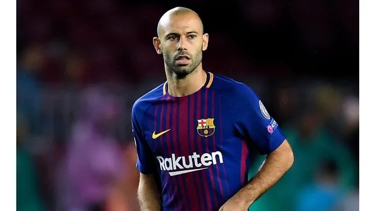 Javier Mascherano pasa sus últimos días en Barcelona.