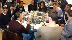 La mesa navideña de Cristiano en Real Madrid