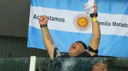Diego Maradona, siempre expresivo.