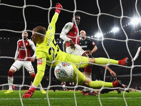 Poco de Chicharito y menos del West Ham: eliminados ante Arsenal