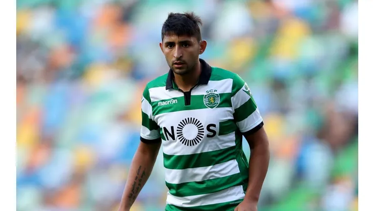 Alan Ruiz en Sporting de Lisboa.