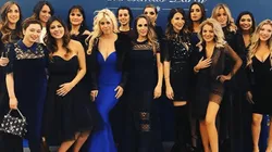 Wanda Nara, la más caliente de la fiesta del Inter