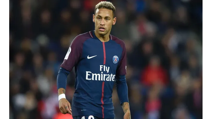 Neymar, con la piel de PSG, en un partido de la Ligue 1.