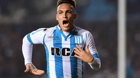 Lautaro Martínez, la carta del gol en Racing
