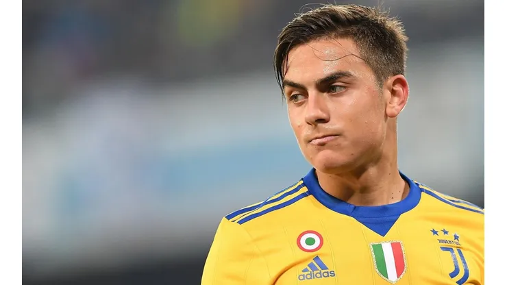 Paulo Dybala con la piel de Juventus.
