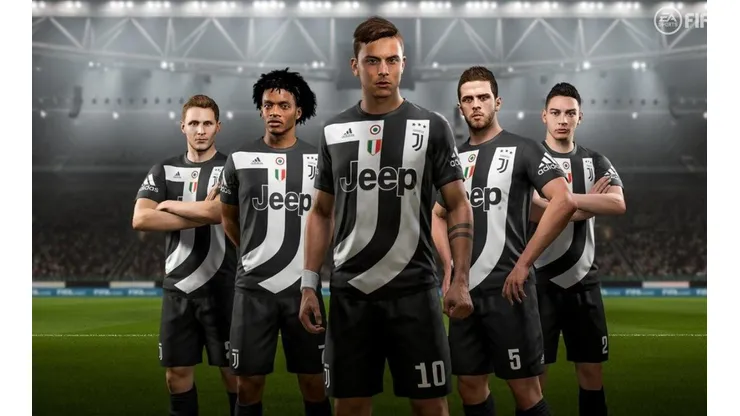 Juventus en el FIFA 18. ¡Espectacular!