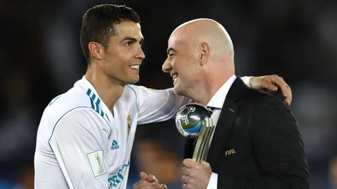 Cristiano Ronaldo en Abu Dhabi.