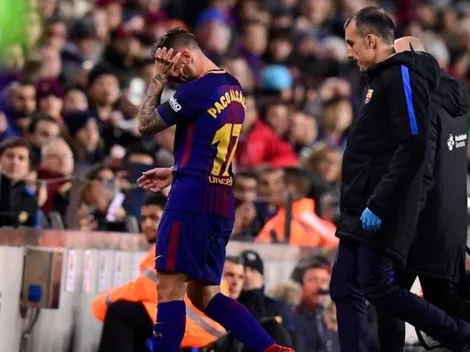 Alcácer se lesionó y se perderá El Clásico