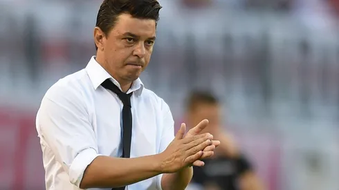 Marcelo Gallardo en el Monumental