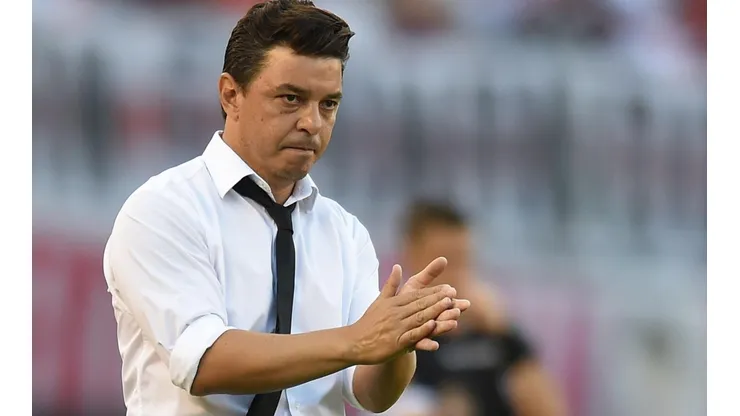 Marcelo Gallardo en el Monumental