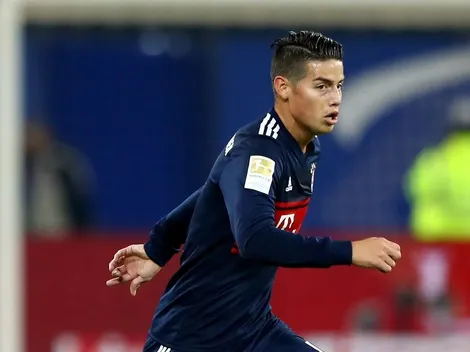 ¡Lo que fallaste crack! El casi golazo de James ante Stuttgart