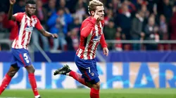 Antoine Griezmann celebra un gol con el Atlético.
