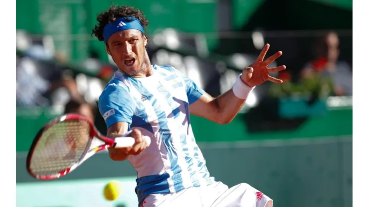 Pico Mónaco defendiendo la piel de Argentina.