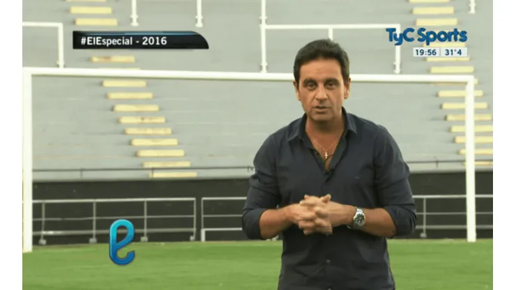 Fernando Lavecchia en su programa mágico.