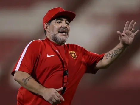 Maradona felicitó a Independiente