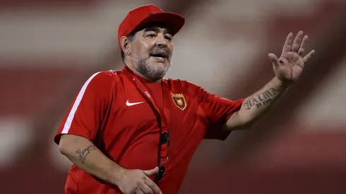Diego Maradona volvió a la dirección técnica.