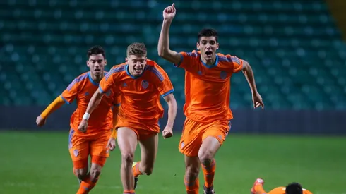 Rafa Mir se destacó como goleador en Valencia Mestalla