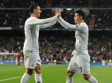James respondió a la frase de Cristiano: “Se dicen palabras que no deben”