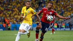 El brasileño al parecer no olvidará la jugada del lateral cafetero (FOTO: Getty)