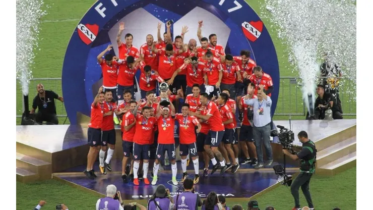 LA CORONACIÓN. Así levantó título Independiente de la Copa Sudamericana.
