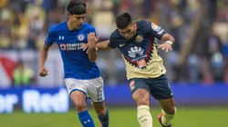 Silvio Romero frente a Cruz Azul.