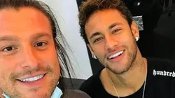 Neymar viajó a Brasil y visitó a su dentista de cabecera.