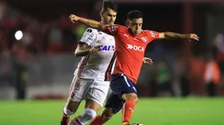 Independiente triunfó en el partido de ida.