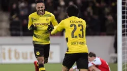 Aubameyang es la figura de Borussia Dortmund.