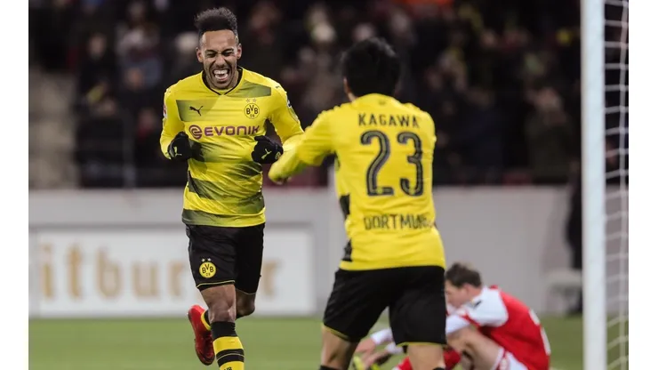 Aubameyang es la figura de Borussia Dortmund.