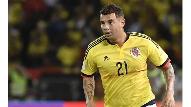 Edwin Cardona con la Selección Colombia