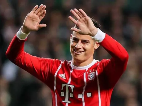 ¡Felicidad! James aseguró que le gustaría estar muchos años en Múnich