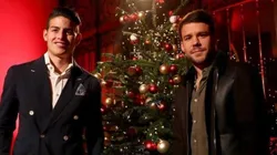 El colombiano estuvo presente en la celebración del cuadro alemán (FOTO: Bayern Oficial)