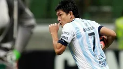 EL EMBLEMA. El "Pulga" es la máxima figura del conjunto tucumano.