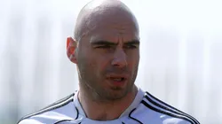 Andrea Benatti y un durísimo momento.