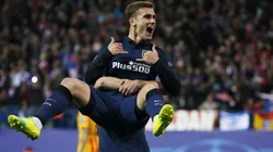 EL MIMADO DEL ATLETI. Griezmann se ha metido en el corazón del aficionado colchonero.