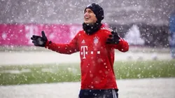 SE DIVIERTE. Sin duda, llegar a Alemania fue lo mejor para el volante cafetero (FOTO: FC Bayern Oficial)