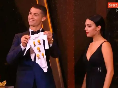 El regalo que sorprendió a Cristiano en la gala