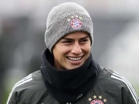 James sonríe en Múnich: "Cuando uno juega, el ritmo es distinto"