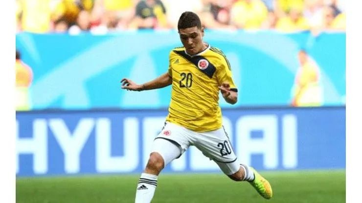 Quintero marca en el Mundial de Brasil 2014
