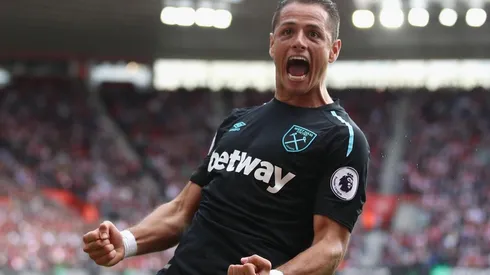 Javier Hernández regresó a los entrenamientos de los Hammers.