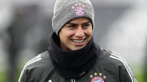 James Rodriguez con la camiseta de Bayern Munich