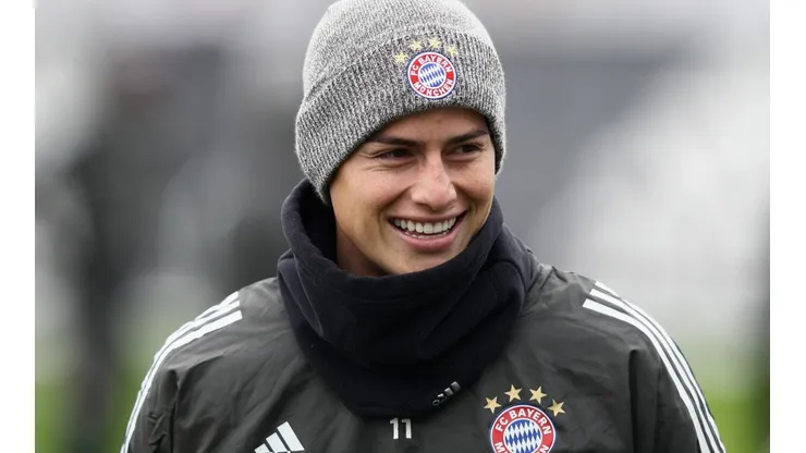 James Rodriguez con la camiseta de Bayern Munich
