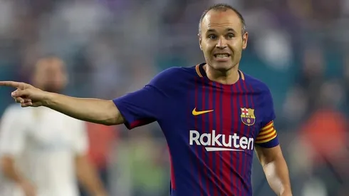 Andrés Iniesta: capitán del Barcelona.