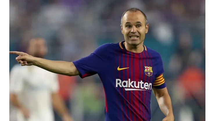 Andrés Iniesta: capitán del Barcelona.