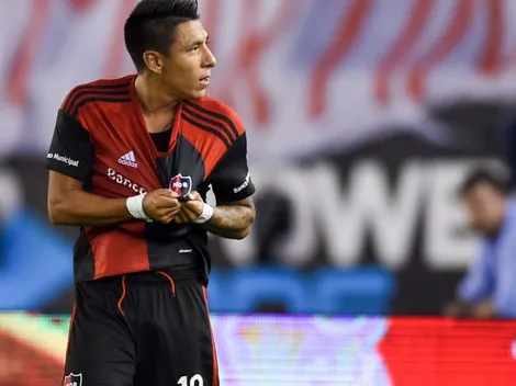 Brian Sarmiento calentó la previa del clásico de Rosario