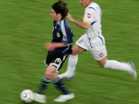 "La Mano de Dios", las curiosas botas de Messi en 2006