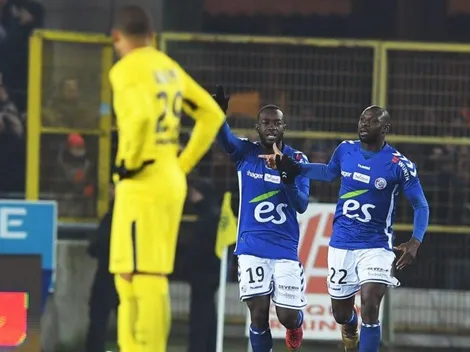 Al PSG le cortó el invicto el menos pensando: Estrasburgo